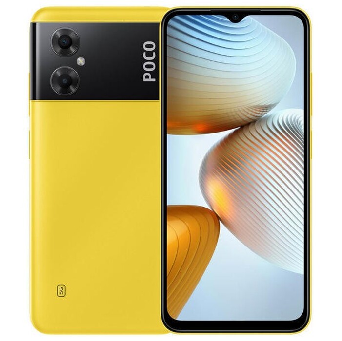 Mobilný telefón Poco M4 5G 4GB/64GB, žltá
