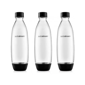 SodaStream fľaše FUSE, 3x1 l, čierne