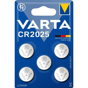 Špeciálne batérie Varta CR2025, 5ks