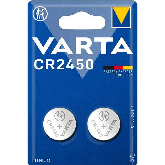 Špeciálne batérie Varta CR 2450, 2ks