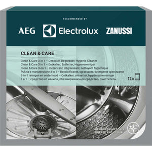 Starostlivosť o práčku a umývačku AEG Clean&Care M3GCP400, 3v1