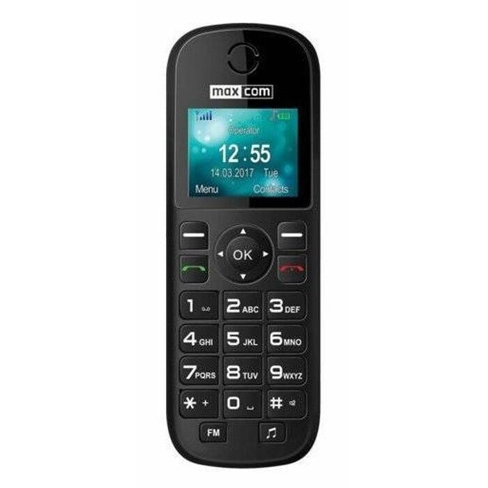 Stolný GSM telefón Maxcom Comfort MM35D, čierna