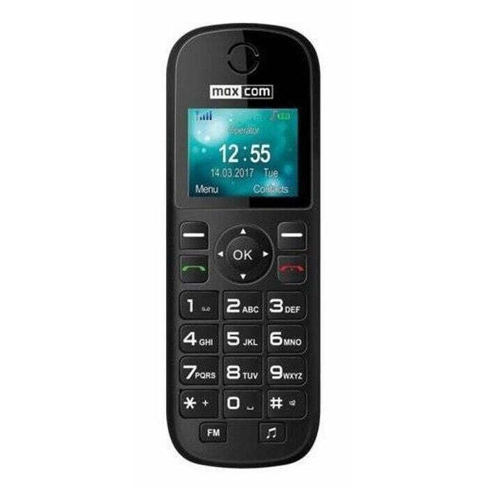 Stolný GSM telefón Maxcom Comfort MM35D, čierna POUŽITÉ, NEOPOTR