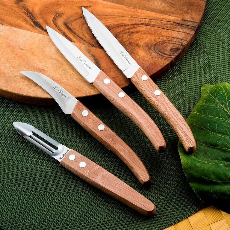 Súprava nožov Amefa 374975F4, prírodné drevo