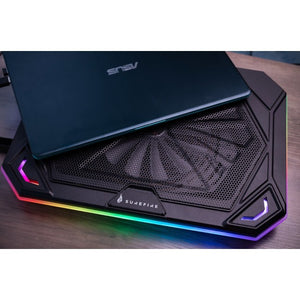 SUREFIRE Bora X1 Gaming chladiaca podložka pod notebook s RGB