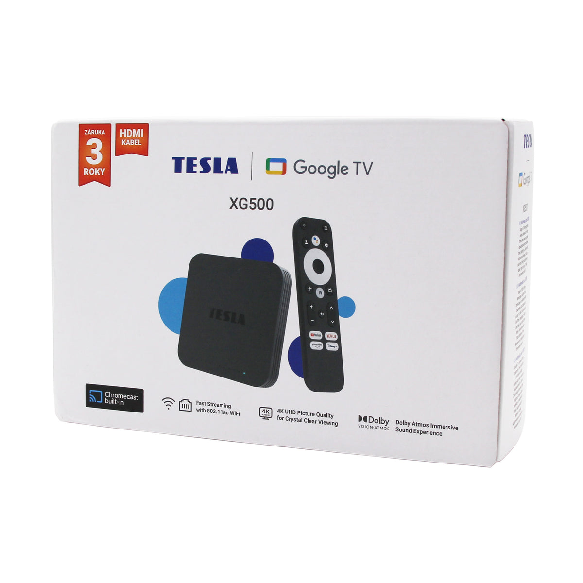 TESLA MediaBox XG500 Google TV