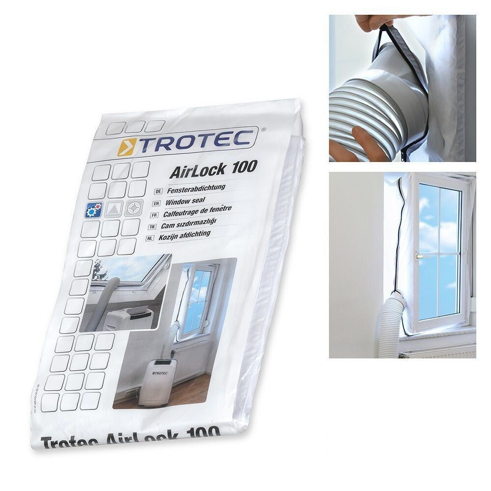 Tesnenie okien pre mobilné klimatizácie TROTEC Airlock100