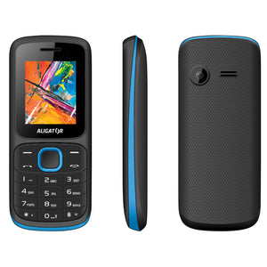 Tlačidlový telefón ALIGATOR D210 Dual sim, modrá