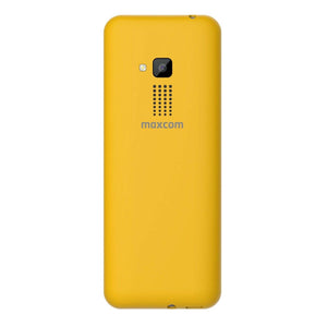 Tlačidlový telefón Maxcom Classic Banana, žltá ROZBALENÉ