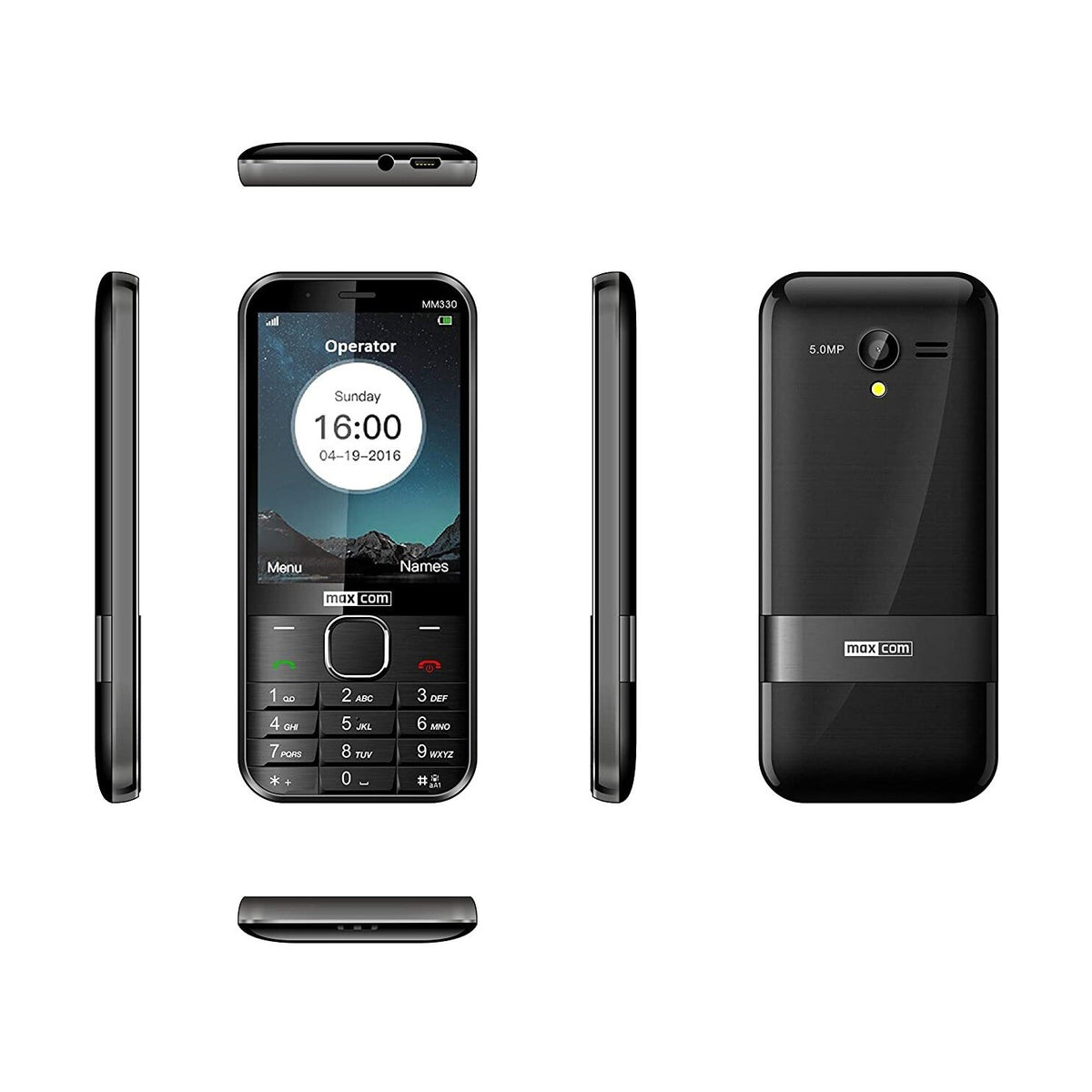 Tlačidlový telefón Maxcom Classic MM 330 3G