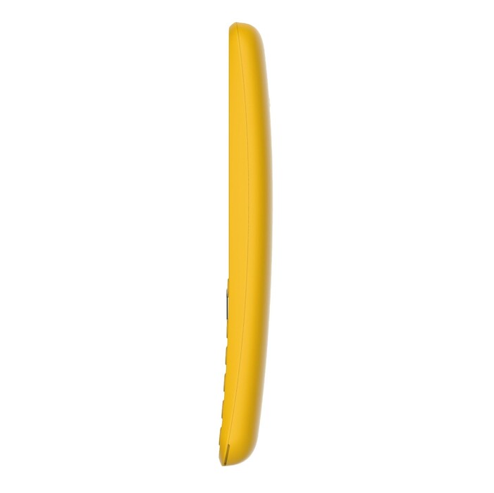 Tlačidlový telefón Maxcom Classic MM139 Banana, žltá