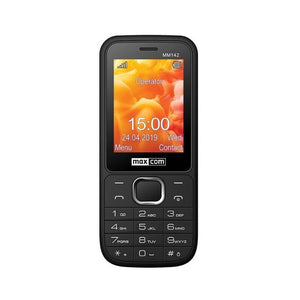 Tlačidlový telefón Maxcom Classic MM142, čierna