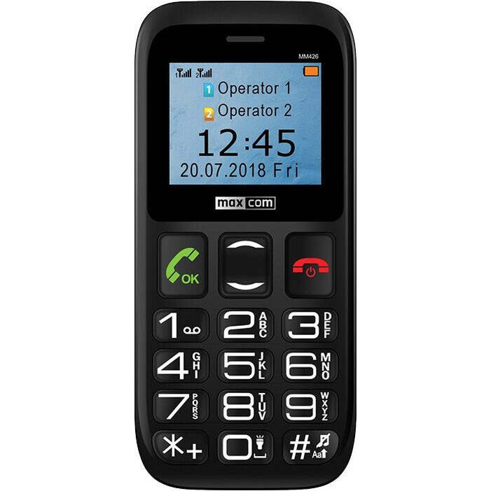 Tlačidlový telefón Maxcom Comfort MM 426 ROZBALENÉ