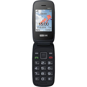Tlačidlový telefón Maxcom Comfort MM817, červená ROZBALENÉ