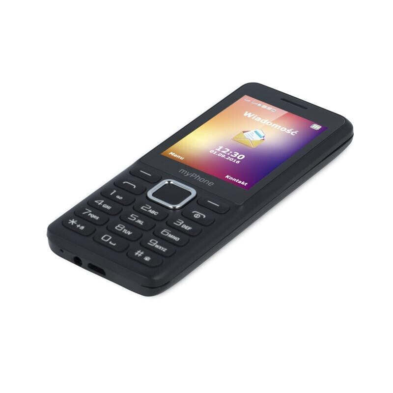 Tlačidlový telefón myPhone 6310 Easy, čierna