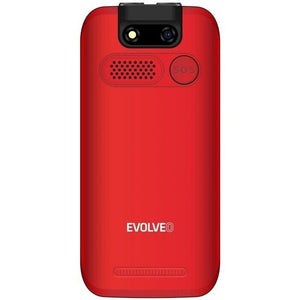Tlačidlový telefón pre seniorov Evolveo EasyPhone EB, červená