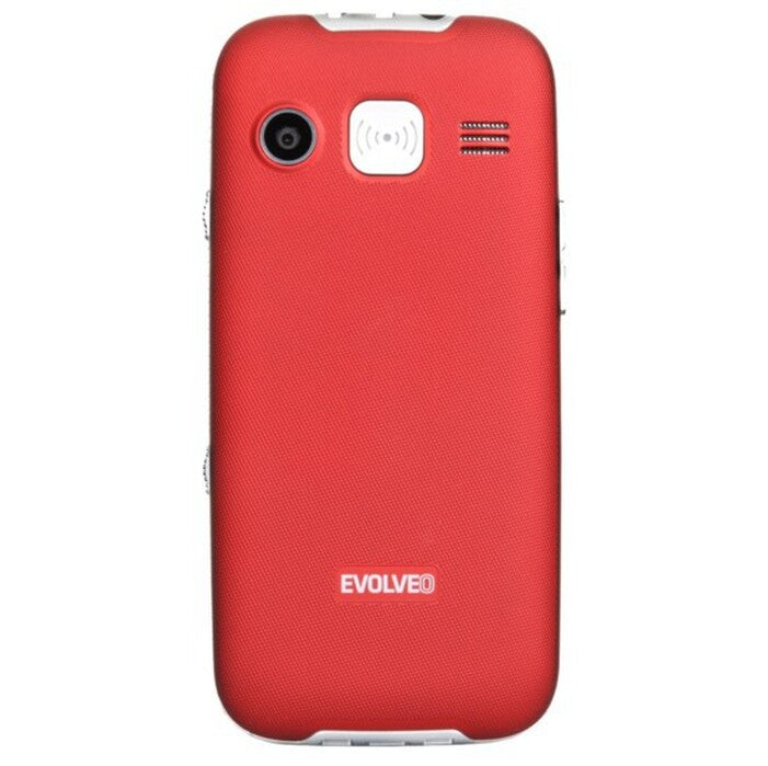 Tlačidlový telefón pre seniorov Evolveo EasyPhone XD, červená