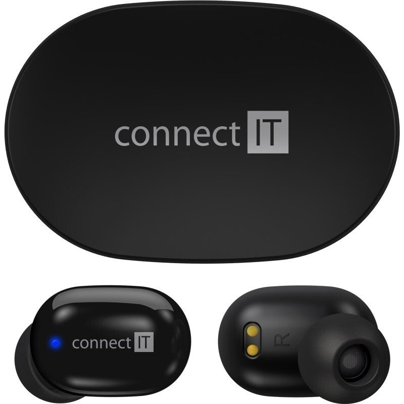True Wireless slúchadlá Connect IT CEP-7100-BK, čierne