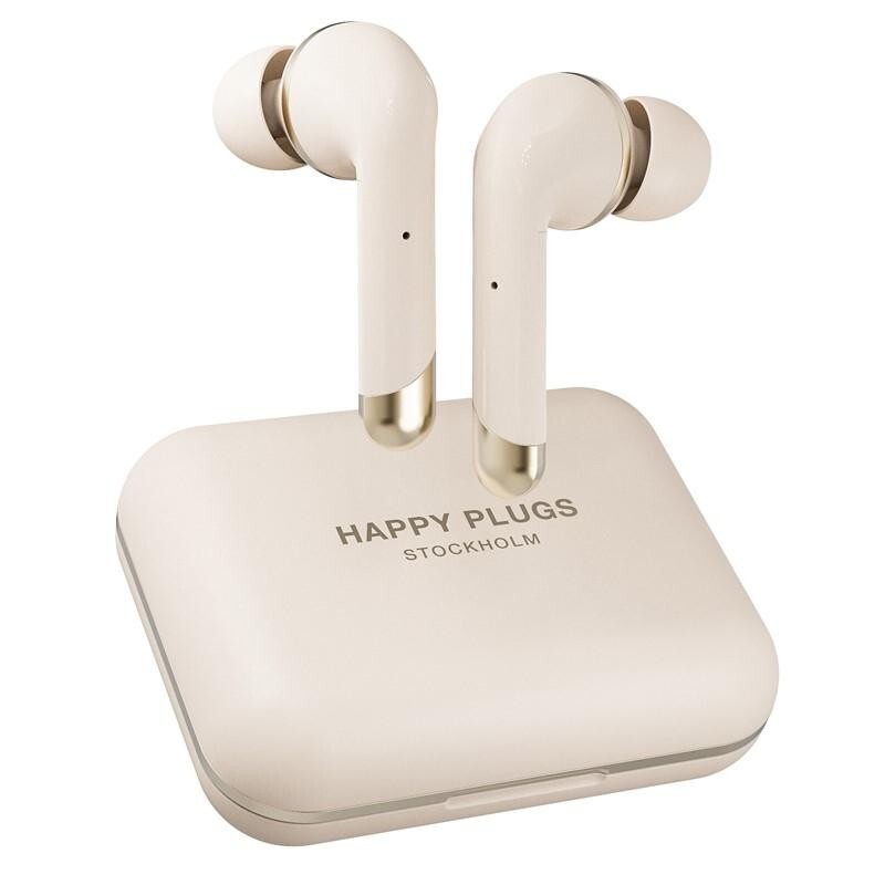 True Wireless slúchadlá Happy Plugs Air 1 Plus In-Ear, zlaté