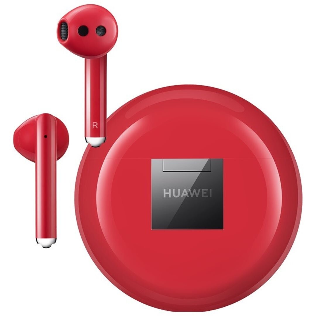 True Wireless slúchadlá Huawei CM-H3 FreeBuds 3, červené