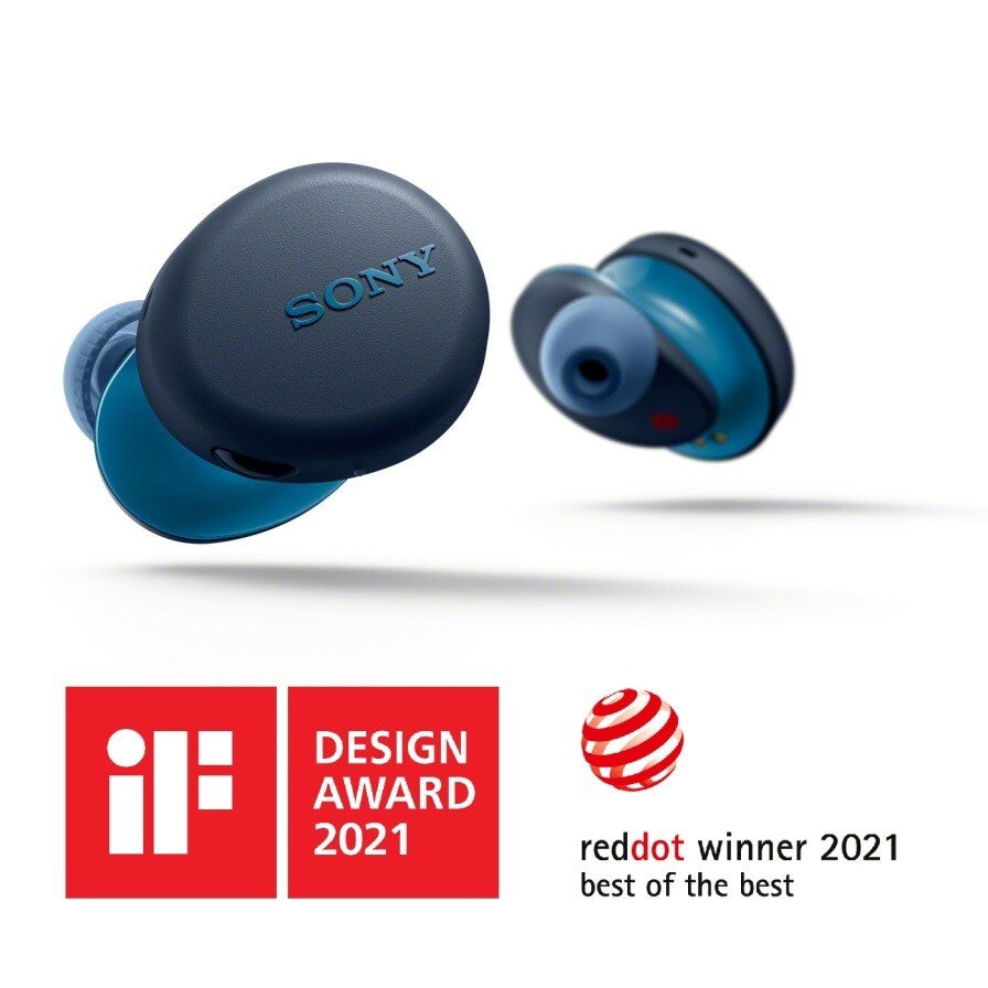 True Wireless slúchadlá Sony WF-XB700, modré