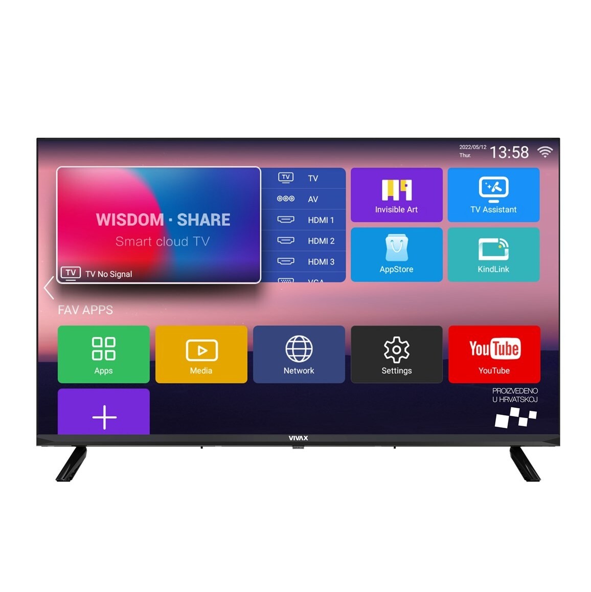 Smart televízor Vivax 32LE131T2S2SM (2022) / 32" (80 cm)