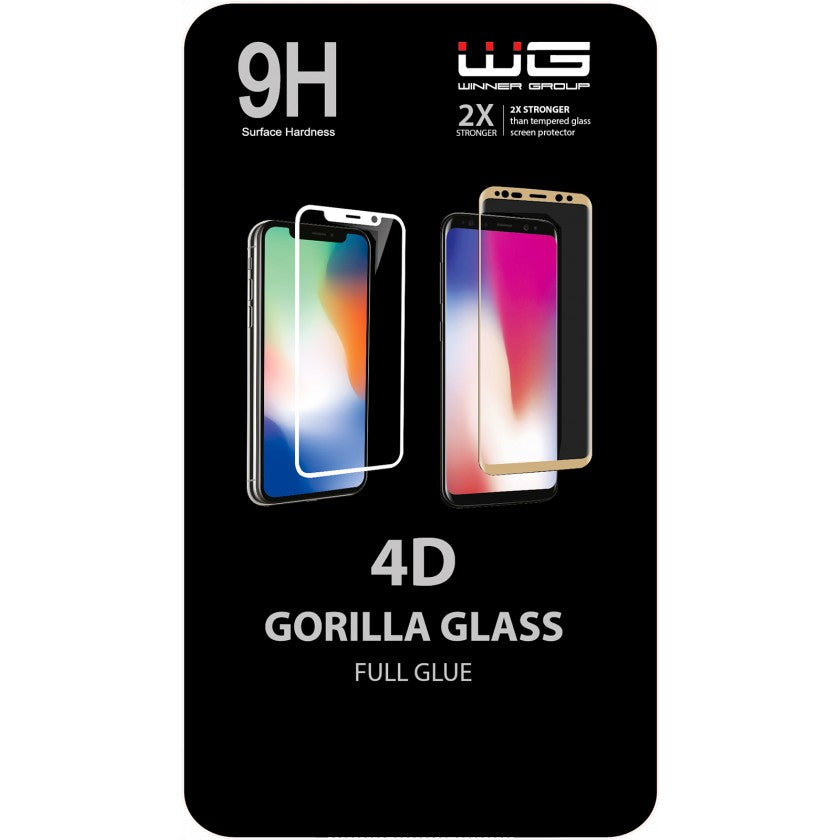 Tvrdené sklo 4D pre Huawei Y6 (2019)/Y6S/ Honor 8A