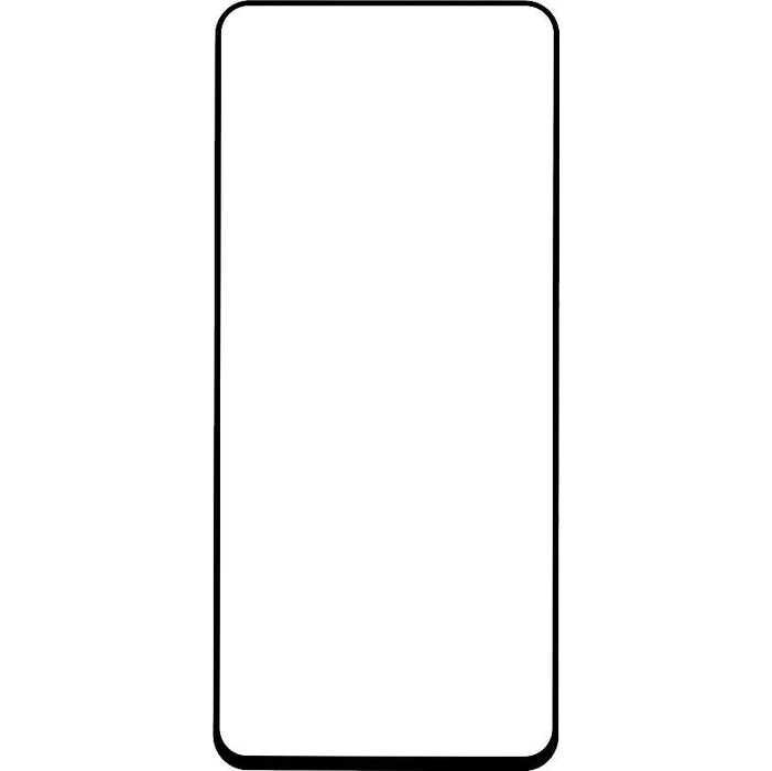 Tvrdené sklo na Samsung Galaxy A72, čierne