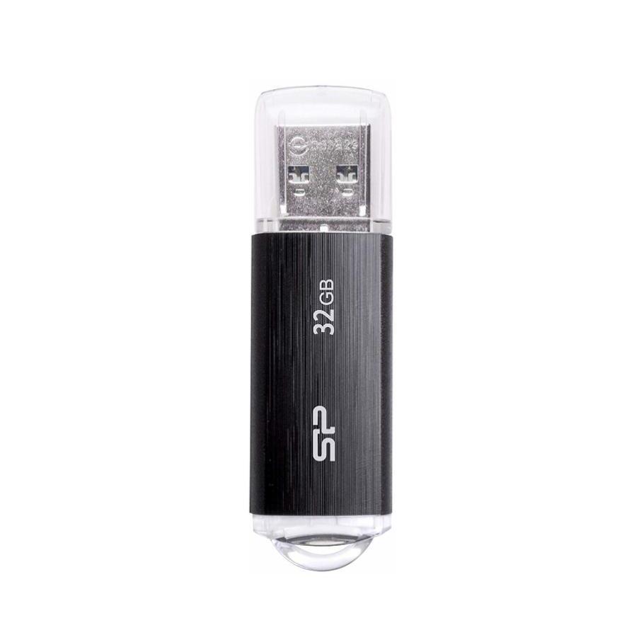 USB flash disk Silicon Power Ultima U02 32GB USB 2.0, čierna