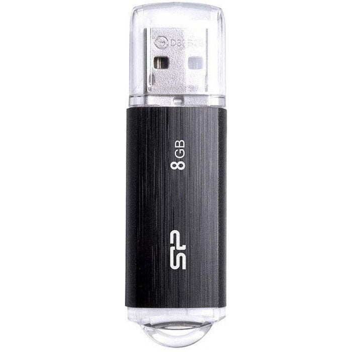 USB flash disk Silicon Power Ultima U02 8GB USB 2.0, čierna