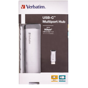 USB hub Verbatim USB 3.1 GEN 1 / 4x USB 3.2 (49147)