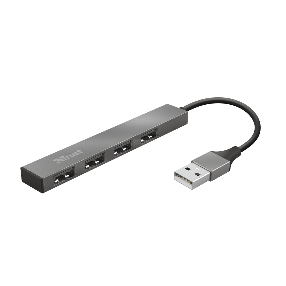 Hub Trust Halyx, Aluminium 4-Port Mini USB (23786)