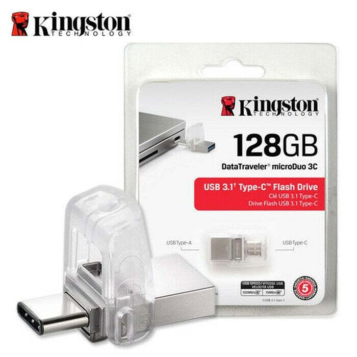 USB kľúč 128GB Kingston DT MicroDuo 3C,3.0 (DTDUO3C/128GB)