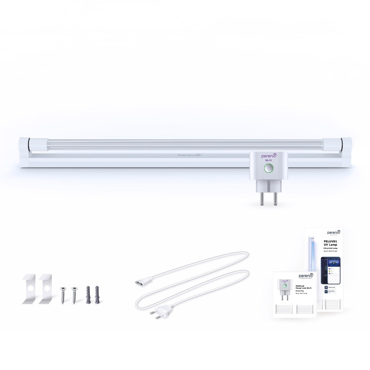 UV lampa + smart WiFi zásuvka Perenio Lightsaber kit PEKUV01