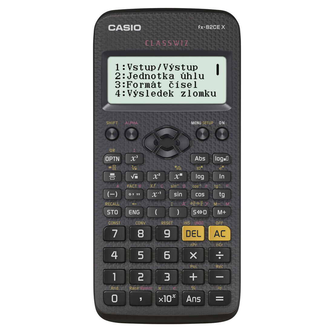 Vedecká kalkulačka Casio FX 82 CE X - doporučené k maturite