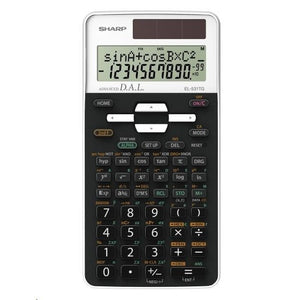 Vedecká kalkulačka Sharp EL531TGWH, solárna - k maturite