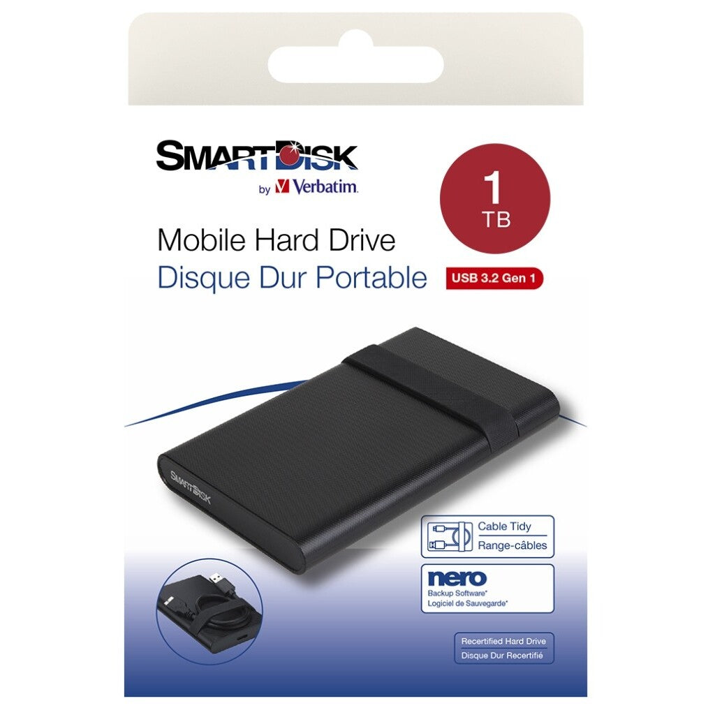 VERBATIM SmartDisk 2,5&quot; 1TB USB 3.0
