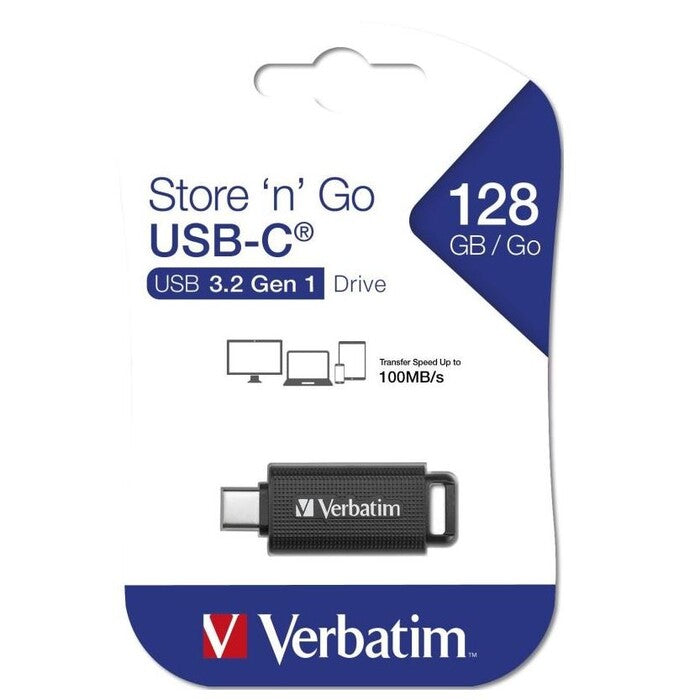 VERBATIM Store &#39;n&#39; Go USB-C 128GB USB 3.2 GEN1, čierny
