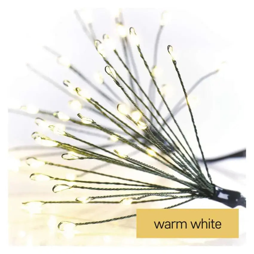 Vianočná girlanda Emos D3AW10, nano, teplá biela, 5,2mm