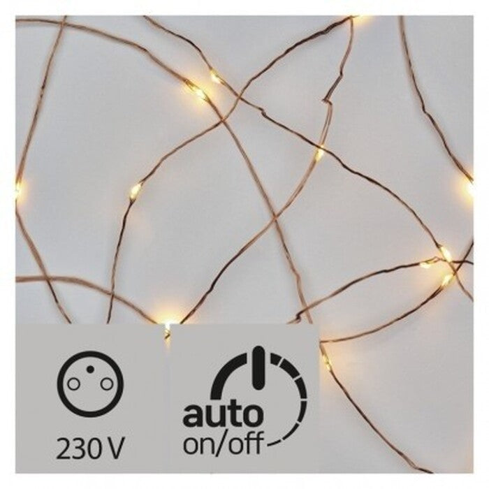 Vianočné osvetlenie Emos ZY1910T, LED, teplá biela, 4m