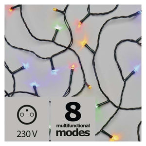 Vianočné osvetlenie Emos ZY2014, studená biela, voľba farby, 10m