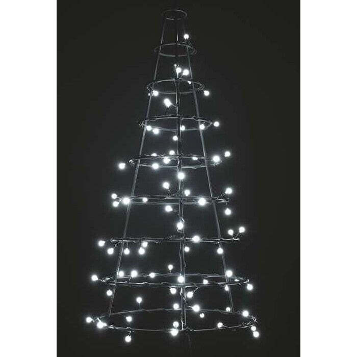 Vianočné osvetlenie Emos ZYK0204, guľôčky, studená biela, 5 m