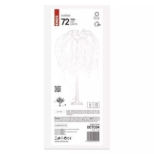 Vianočný svietiaci stromček Emos DCTC04, studená biela, 120 cm