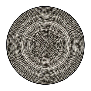 Vonkajší koberec Universal Silvana Rutto, čierny, pr. 120 cm