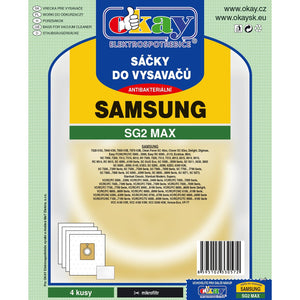 Vrecká do vysávača Samsung SG2 MAX, 8ks