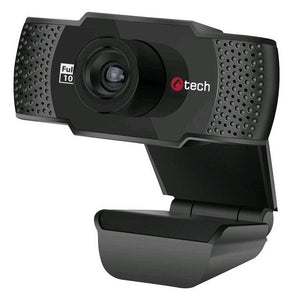 Webkamera C-TECH CAM-11FHD, 1080P, mikrofon, černá POUŽITÉ, NEOP