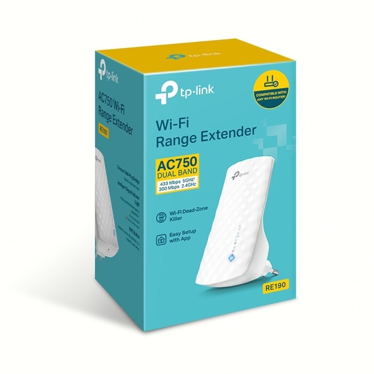 WiFi extender TP-Link RE190, AC750