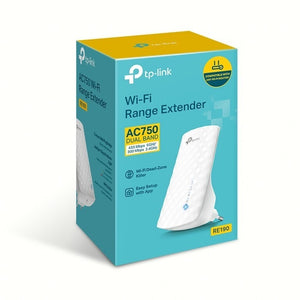 WiFi extender TP-Link RE190, AC750 POUŽITÉ, NEOPOTREBOVANÝ TOVAR