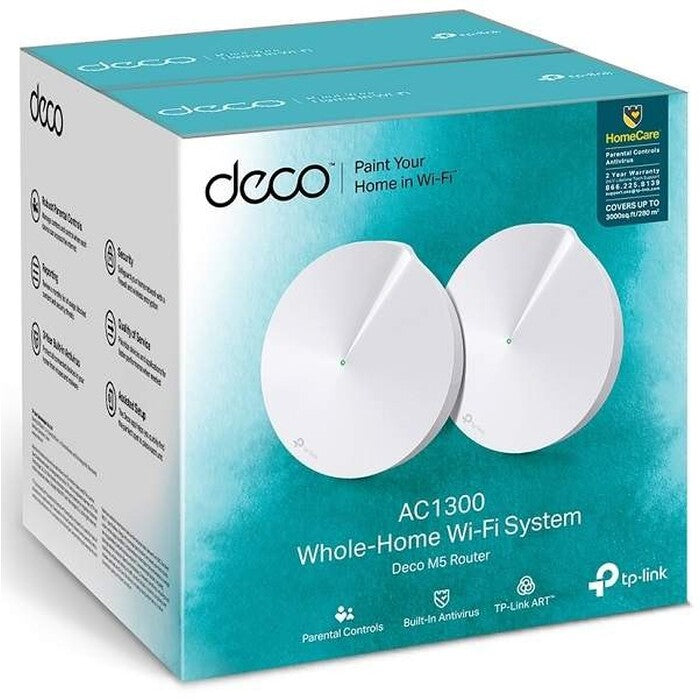 WiFi Mesh TP-Link Deco M5, 2-pack