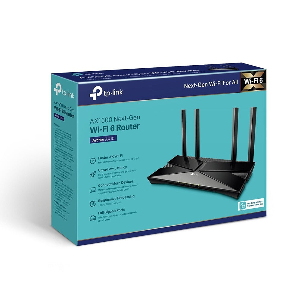 WiFi router TP-Link Archer AX10, AX1500